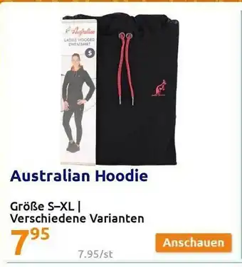 Action Australian Hoodie Angebot