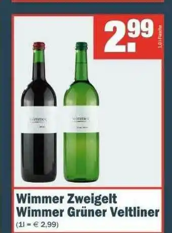 Benz Getränke Wimmer Zweigelt Oder Grüner Veltliner Angebot
