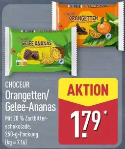 Aldi Nord CHOCEUR Orangetten/ Gelee-Ananas Angebot