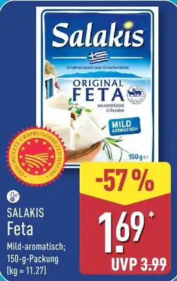 Aldi Nord Salakis feta Angebot