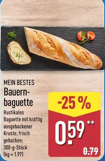 Aldi Nord MEIN BESTES Bauernbaguette Angebot