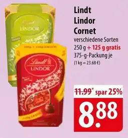 Famila Nord Ost Lindt Lindor Cornet Angebot