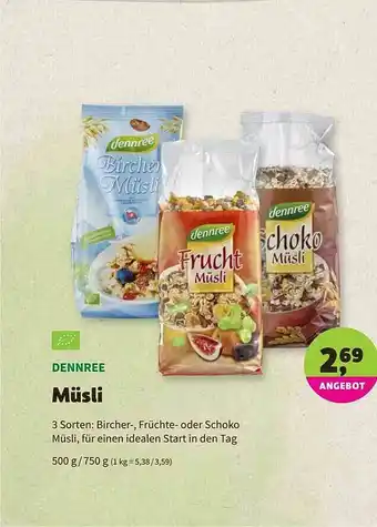 Biomarkt Müsli Angebot