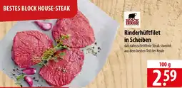 Famila Nord Ost Rinderhüftfilet in Scheiben Angebot