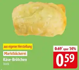 Famila Nord Ost Marktbäckerei Käse-Brötchen Angebot