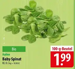 Famila Nord Ost Baby-Spinat Angebot