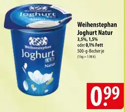 Famila Nord Ost Weihenstephan Joghurt Natur Angebot
