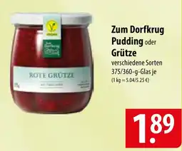 Famila Nord Ost Zum Dorfkrug Pudding oder Grütze Angebot