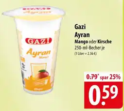 Famila Nord Ost Gazi Ayran Mango oder Kirsche Angebot