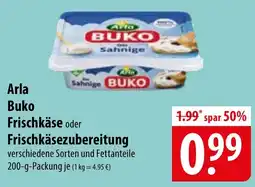 Famila Nord Ost Arla Buko Frischkäse oder Frischkäsezubereitung Angebot