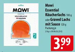 Famila Nord Ost Mowi essental raucherlachs oder graved lachs mit sauce Angebot