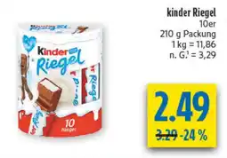diska kinder Riegel Angebot
