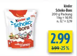 diska kinder Schoko-Bons Angebot