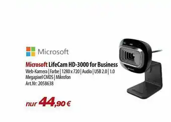 ACom PC Microsoft Lifecam Hd-3000 For Business Angebot