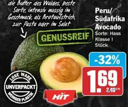 HIT Peru/Südafrika Avocado Angebot