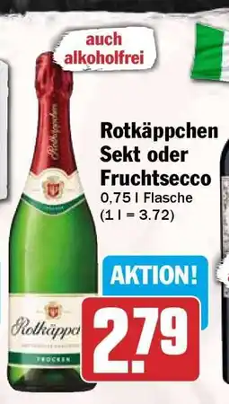 HIT Rotkäppchen Sekt oder Fruchtsecco Angebot