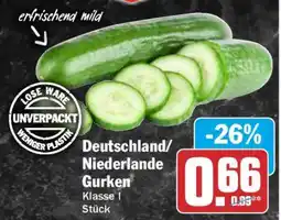 HIT Deutschland/Niederlande Gurken Angebot