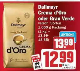 HIT Dallmayr Crema d’Oro oder Gran Verde Angebot