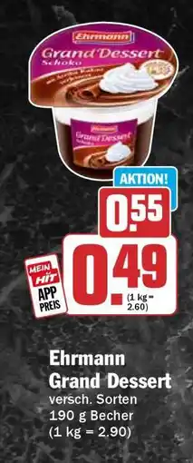 HIT Ehrmann Grand Dessert Angebot