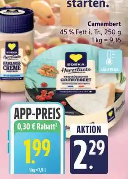 Edeka EDEKA Herzstücke Camembert Angebot