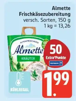 Edeka ALMETTE Frischkäsezubereitung Angebot
