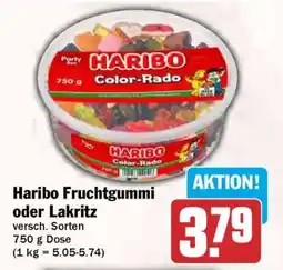 HIT Haribo Fruchtgummi oder Lakritz Angebot