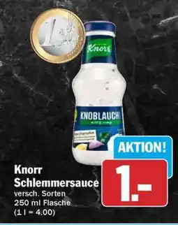 HIT Knorr Schlemmersauce Angebot