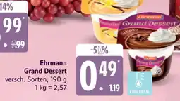 Edeka Ehrmann Grand Dessert Angebot