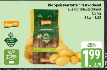 Edeka Bio Speisekartoffeln festkochend Angebot