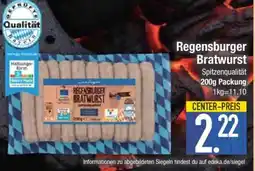 Edeka Regensburger Bratwurst Angebot