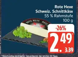 Edeka Rote Hexe Schweiz. Schnittkäse Angebot