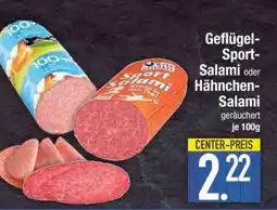 Edeka Geflügel-Sport-Salami oder Hähnchen-Salami Angebot