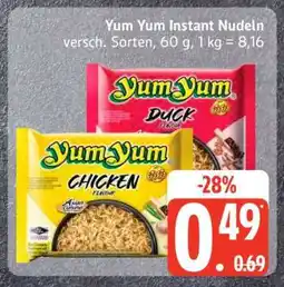 Edeka YUM YUM Instant-Nudeln Angebot