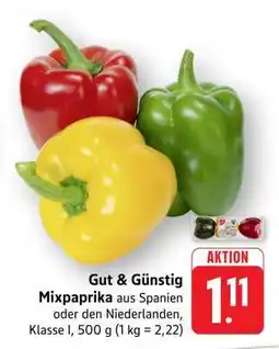 Edeka Gut & Günstig Mixpaprika Angebot