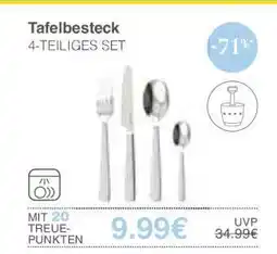 Edeka Tafelbesteck 4-teiliges Set Angebot