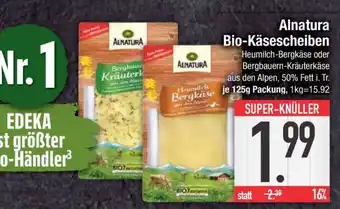Edeka Alnatura Bio Käsescheiben Angebot