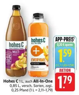 Edeka Hohes C 1 L, auch All-In-One Angebot