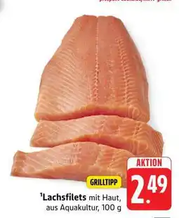 Edeka Lachsfilets mit Haut Angebot
