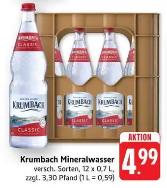 Edeka Krumbach Mineralwasser Angebot