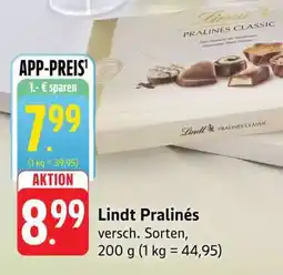 Edeka Lindt Pralinés Angebot