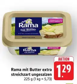 Edeka Rama mit Butter extra streichzart ungesalzen Angebot