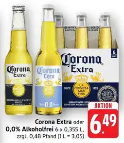 Edeka Corona Extra oder 0,0% Alkoholfrei Angebot