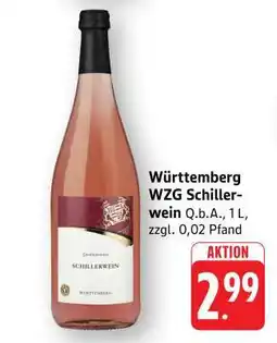 Edeka Württemberg WZG Schillerwein Angebot
