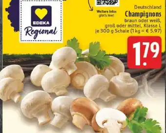 Edeka Champignons Angebot