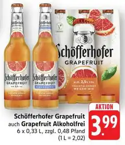 Edeka Schöfferhofer Grapefruit Angebot