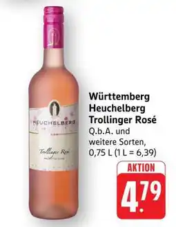 Edeka Württemberg Heuchelberg Trollinger Rosé Angebot