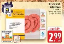 Edeka Bratwurstschnecken Angebot