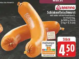 Edeka Rasting Schinkenfleischwurst Angebot