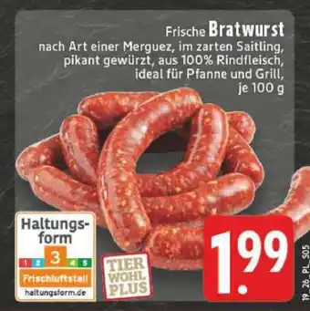 Edeka Frische Bratwurst Angebot