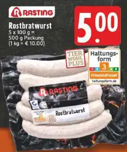 Edeka Rasting Rostbratwurst Angebot